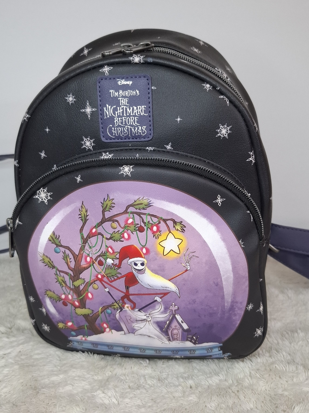 Black Mini Backpack